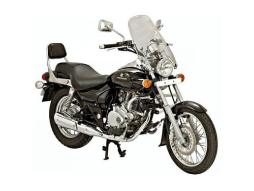 Дорожний мотоцикл круизер bajaj avenger cruise черного цвета 6
