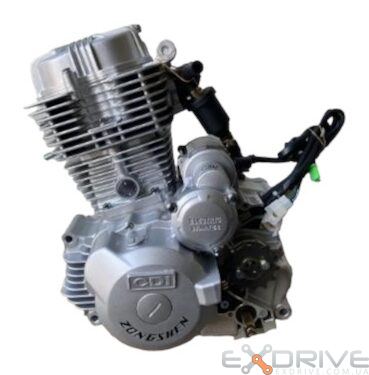 Двигун взборі CG250 (ZONGSHEN 167FMM, 5 передач, повітряне охолодження)
